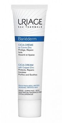 Uriage Bariéderm Cica reparačný krém s obsahom medi a zinku (Repairing Cream with Cu-Zn) 100 ml