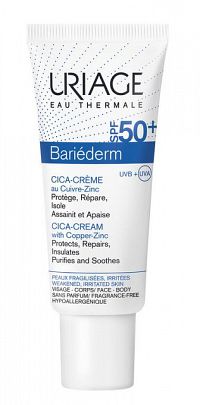 URIAGE BARIÉDERM Krém na tvár CICA s SPF50 1x40ml