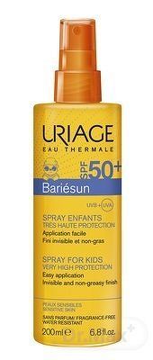 URIAGE BARIÉSUN Sprej na opaľovanie pre deti SPF50+ opaľovací sprej pre deti 1x200 ml