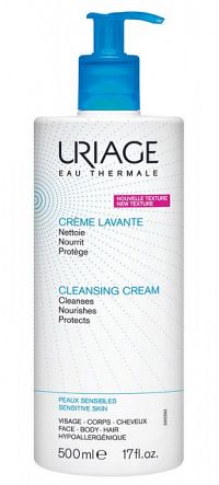 Uriage Cleansing Cream krémový gél bez obsahu mydla 500 ml