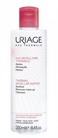 Uriage Eau Micellaire Thermale micelárna čistiaca voda pre citlivú pleť so sklonom k začervenaniu 250 ml
