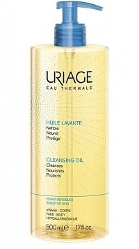 Uriage Hygiène umývací olej na tvár a telo 500 ml