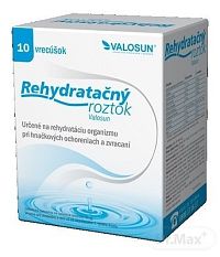 VALOSUN Rehydratačný roztok vrecúška 1x10 ks