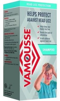 VAMOUSSE - ochrana hlavy proti všiam 1x200 ml, šampón