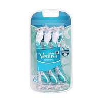 Venus 3 Sensitive Dispo 1×6 ks, jednorazové holiace strojčeky