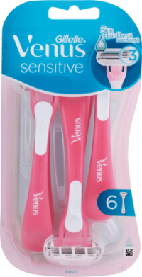Venus Sensitive Dispo 1×6 ks, jednorazové holiace strojčeky