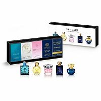 Versace Kolekce Miniatur Versace Edt 4x5ml+Edp 1×1 ks