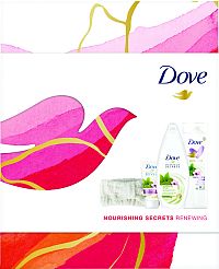 Vianočná kazeta Dove Awakening kazeta s čelenkou 1×1 set, darčeková sada od Dove pre ženy