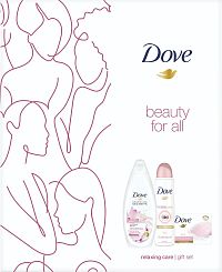 Vianočná kazeta Dove Glowing Ritual 1×1 set, darčeková sada od Dove pre ženy