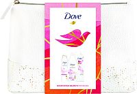 Vianočná kazeta Dove Glowing ritual v kozmetickej taške 1×1 set, darčeková sada od Dove pre ženy