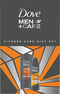 Vianočná kazeta Dove Men Fitness Care 1×1 set, darčeková sada od Dove pre mužov
