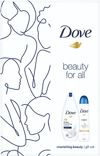 Vianočná kazeta Dove Original 2 1×1 set, darčeková sada od Dove pre ženy