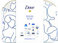Vianočná kazeta Dove Original s veľkou kozmetickou taškou 1×1 set, darčeková sada od Dove pre ženy