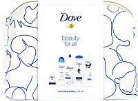 Vianočná kazeta Dove Original s veľkou kozmetickou taškou 1×1 set, darčeková sada od Dove pre ženy