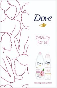 Vianočná kazeta Dove Renewing 3 1×1 set, darčeková sada od Dove pre ženy