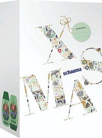 Vianočná kazeta Schauma 7 Herbs zelená 1×1 set, darčeková sada od Schauma pre ženy