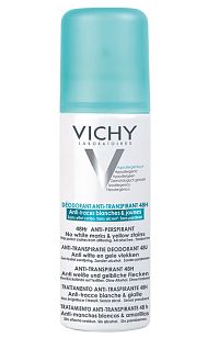 VICHY DEODORANT 48H - STOP BIELYM STOPÁM 1x125 ml - nezanecháva biele stopy