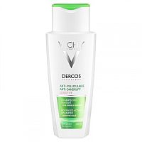 VICHY DERCOS ANTI-PELLICULAIRE SENSITIVE šampón proti lupinám pre citlivú pokožku 1x200 ml
