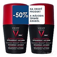 VICHY HOMME DEO CLINCAL CONTROL DETRANSPIRANT 96H 2×50 ml
