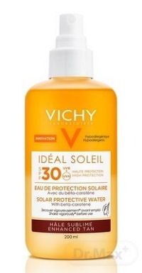 VICHY Idéal Soleil PROT WATER SPF 30 R18 ochranná voda s betakaroténom 1x200 ml