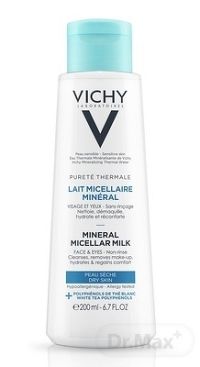 VICHY PURETE THERMALE MINERAL Micelárne mlieko dry skin 1x200 ml