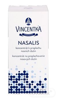 VINCENTKA NASALIS koncentrát 1×300 ml, na preplachovanie nosových dutín
