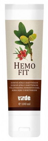 VIRDE HEMOFIT gél, dubová kôra s rakytníkom 100 ml
