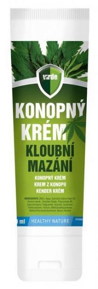 VIRDE KONOPNÝ KRÉM - rýchla úľava a uvoľnenie 1x100 ml