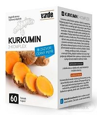 VIRDE KURKUMIN 3-KOMPLEX 1x60 cps, výživový doplnok