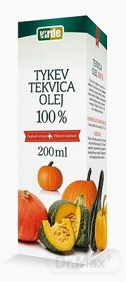 VIRDE Tekvica 100 % olej 1×200 ml, výživový doplnok