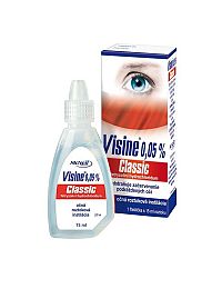 VISINE Classic 0,05 % očné kvapky, 1x15 ml