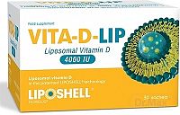 VITA-D-LIP Liposomal Vitamin D 4000 IU 1×30 ks, gél vo vrecúškach