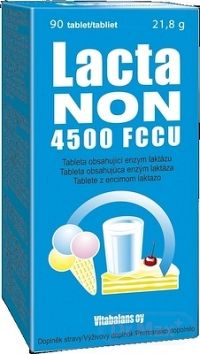Vitabalans LactaNON 4500 FCCU 1×90 tbl, výživový doplnok