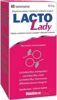 Vitabalans LACTO Lady 1x60 tbl, výživový doplnok