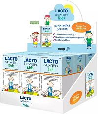 Vitabalans LACTOSEVEN Kids DISPLEJ 9×50 tbl, doplnok výživy pre deti