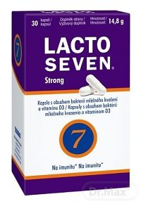 Vitabalans LACTOSEVEN Strong 1×30 cps, výživový doplnok