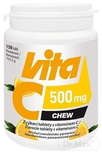 Vitabalans Vita C 500 mg CHEW 1×150 tbl