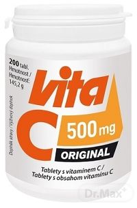 Vitabalans Vita C 500 mg ORIGINAL 1×200 tbl, vitamín C