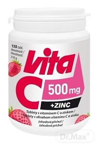 Vitabalans Vita C 500 mg + ZINC 1×150 tbl