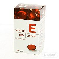 VITAMIN E 100-ZENTIVA cps mol 100 mg (fľ.skl.) 1x30 ks