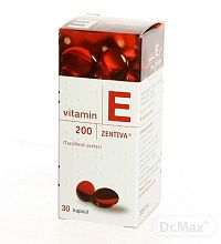 VITAMIN E 200-ZENTIVA cps mol 200 mg (fľ.skl.) 1x30 ks