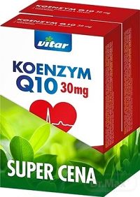 VITAR KOENZYM Q10 30 mg DUOPACK 1×120 cps, výživový doplnok