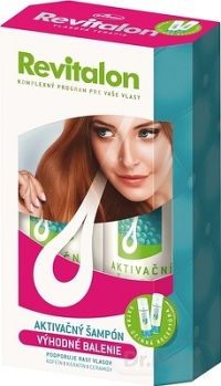 VITAR Revitalon KOFEÍNOVÝ ŠAMPÓN DUOPACK výhodné balenie 2x250 ml, 1x1 set