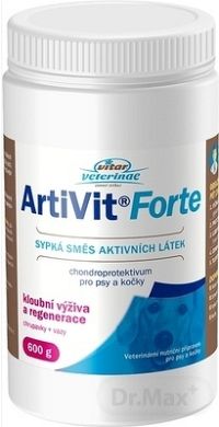 VITAR Veterinae Artivit Forte 1x600 g, sypká zmes
