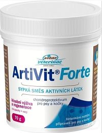 VITAR Veterinae Artivit Forte 1x70 g, sypká zmes
