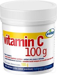 VITAR Vitamín C 1×100 g, vitamín C v prášku