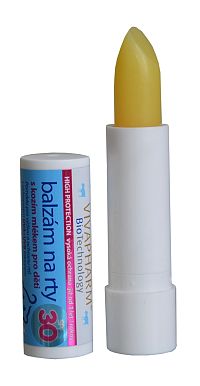 VIVACO Balzam na pery s kozím mliekom pre deti v tyčinke SPF30 1x4,2 g