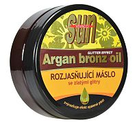 VIVACO SUN ARGAN BRONZ maslo po opaľovaní so zlatými glitrami 1x200 ml