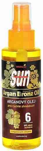 Vivaco Sun Argan oil olej Bronze s arganovým olejom SPF6 100 ml