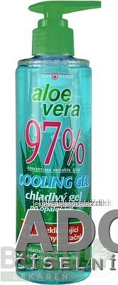Vivapharm Aloe vera 97% chladivý gél po opaľovaní 250 ml